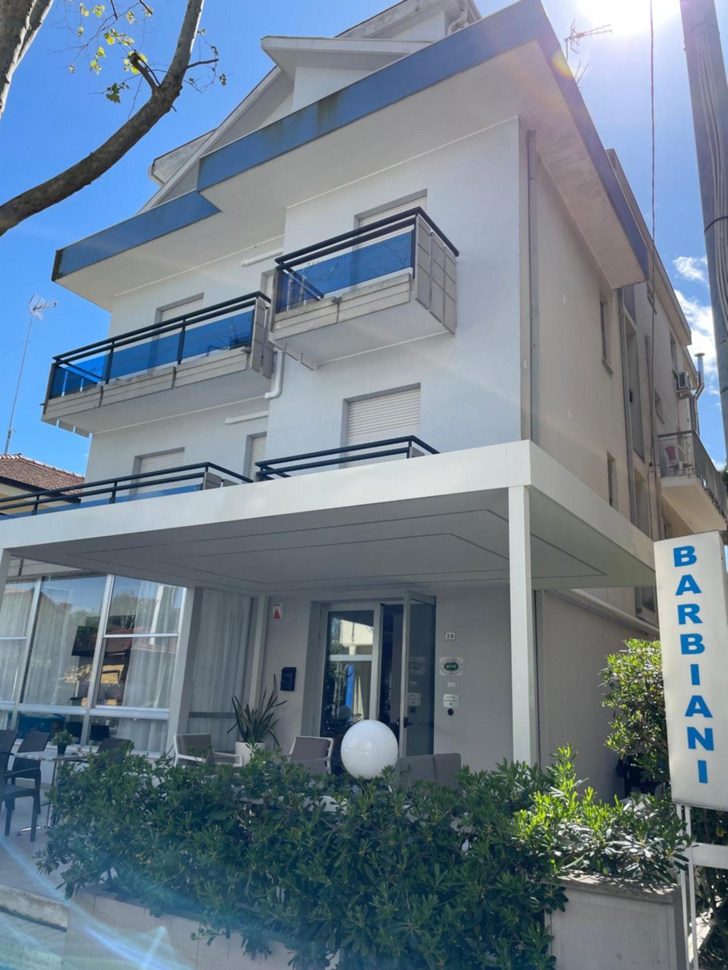 Hotel Barbiani Riccione Exterior foto